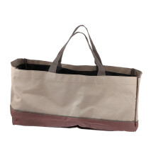 Heavy Duty Firewood Storage Bag with Double Handles Multi Purpose Firewood Carrier Pouch for Outdoor Camping Capacity Tote for