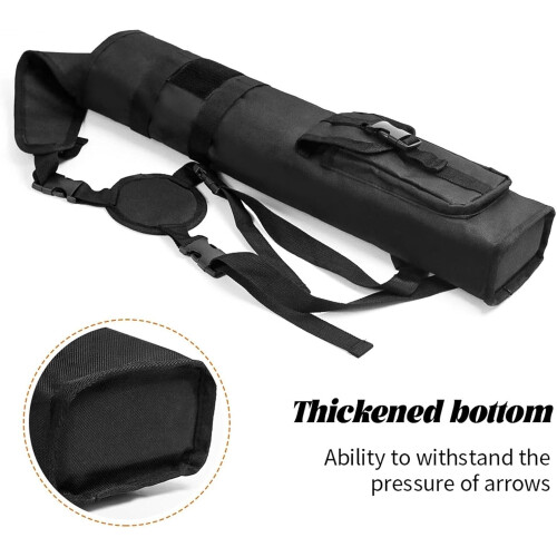 Archery Arrow Quiver Back Quiver Green With Arrow Holder Multi Function For Arrows 2