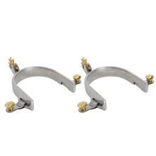 Smooth Design Stainless Steel Spurs - Unisex Long-Lasting & Stylish