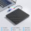 Universal External DVDs Burners Double USB3.0 Type C Port 7 In 1 2