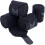 Durable Polyester Horse Support Wrap Breathable-Black 4pcs 1