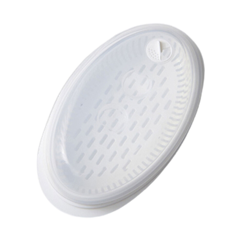 ABS Fish Steamer Pan Oval Efficient And Convenient Microwave Cooking-image-OPC-PMXSSZP-NEW
