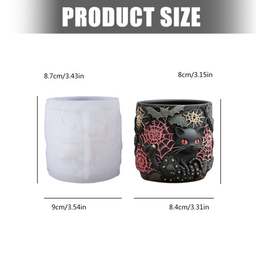 Versatile Silicone Planter Mold For Resin Concrete Crafts And 2
