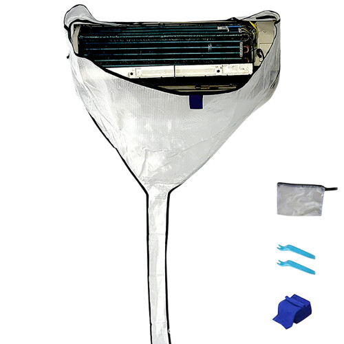 Global Split CONDITIONING Cleaning Cover Flexible-Transparent