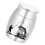 Environmental Friendly Pet Ashes Cenotaph Box Mixture-Silver 1
