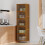 Living And Home 5-Tier Versatile Bamboo Storage Cabinet 1