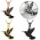 Bird Pattern Wear resistant Pet Cremation Treasure-Rose Gold 6