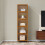 Living And Home 5-Tier Versatile Bamboo Storage Cabinet 2
