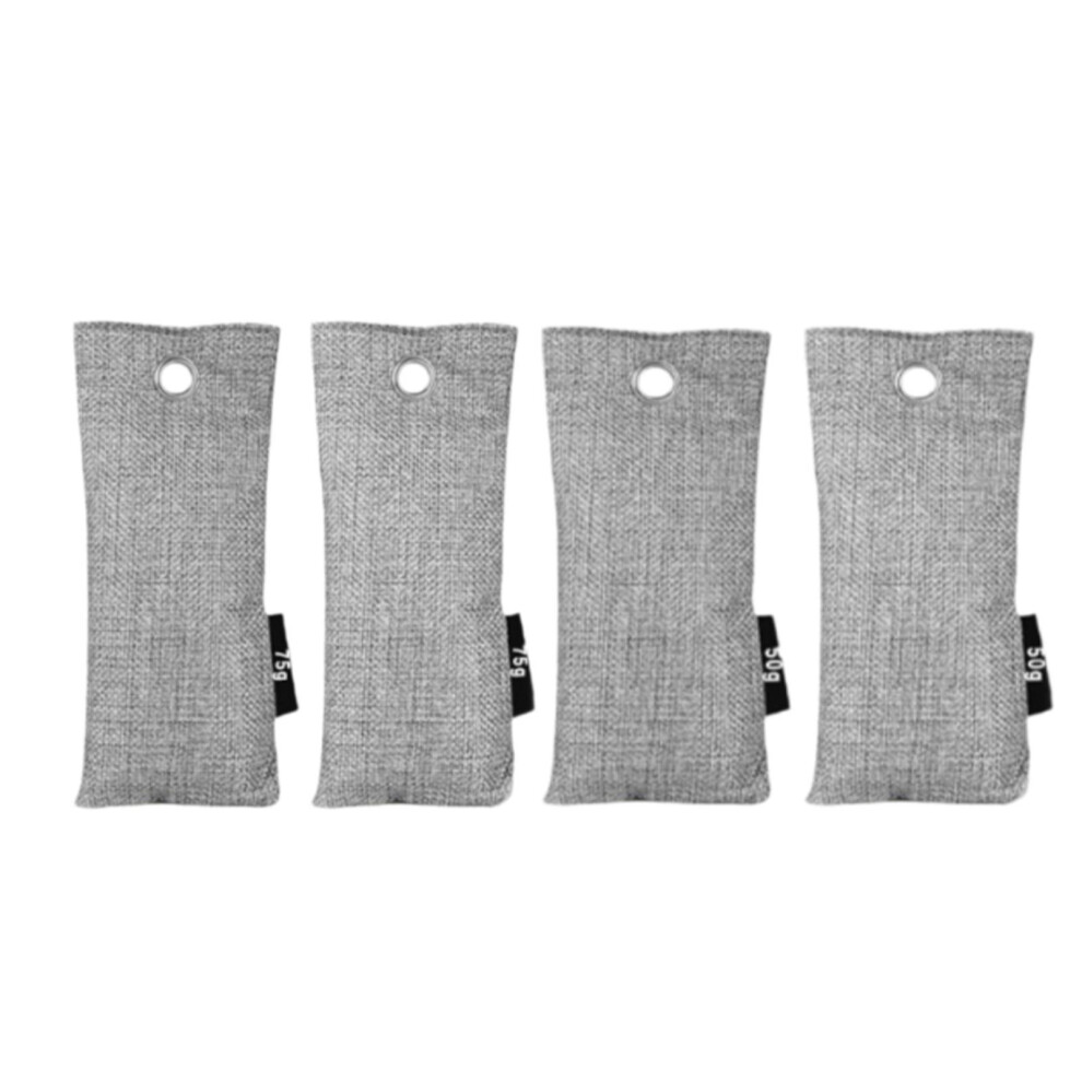 4pack/lot Refrigerator Deodorizers Bag Fridge Fresh With Bamboo-image-OPC-PMXT8BW-NEW