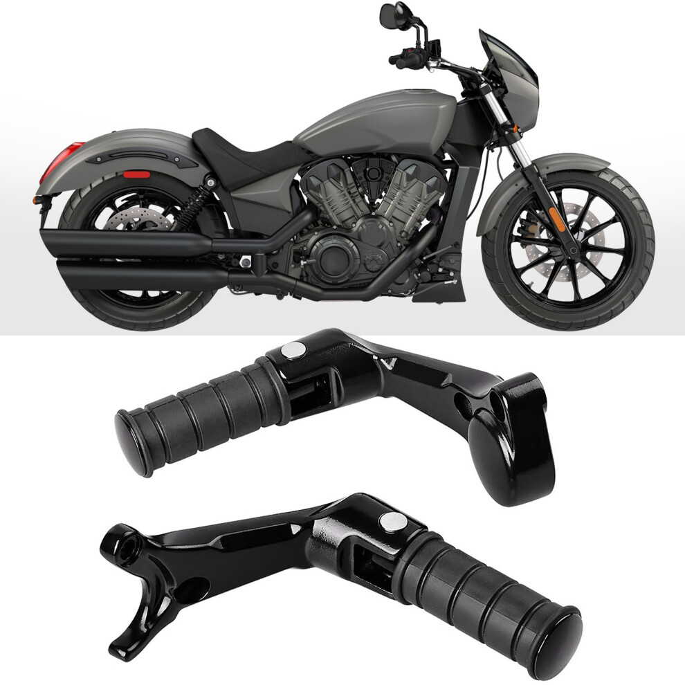 Motorcycle Passenger Footrests Skidproof Comfortable Fit Victory Octane 2017 6921360432208