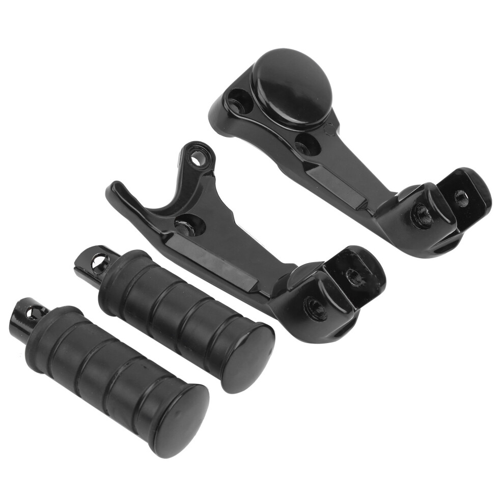 Universal Skidproof Passenger Footpegs For Victory Octane 2017 - Black 8491360432471