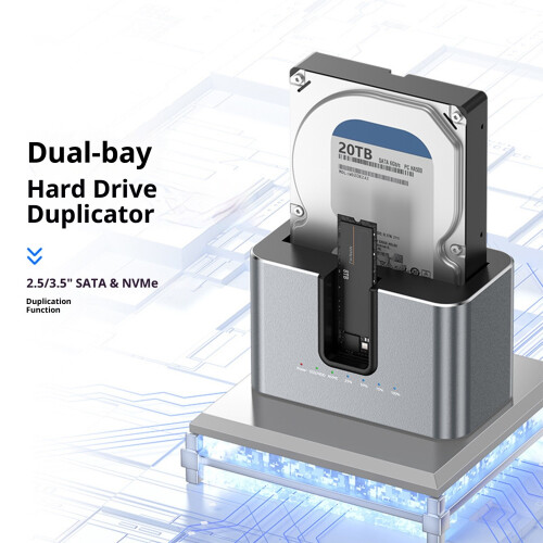 M.2 NVMe Hard Drive Case Enclosure 10Gbps Data Transfer Speed 1