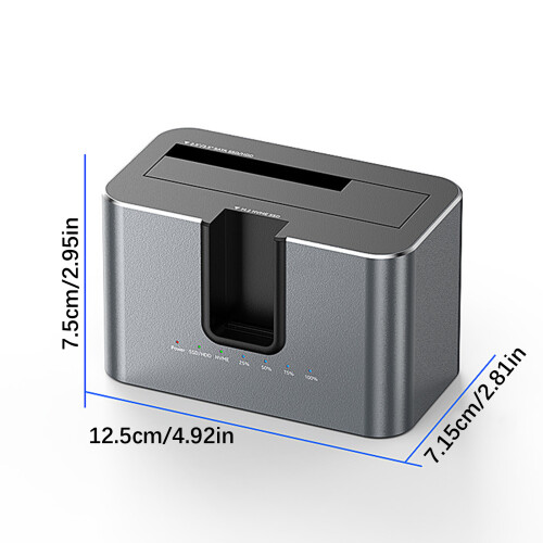 M.2 NVMe Hard Drive Case Enclosure 10Gbps Data Transfer Speed 2