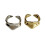 Smooth Waved Line Ring Korean Minimalist Style-Gold-color 7