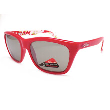 Bolle 527 Sunglasses Shiny Red with Camo with TNS Gun Mirror Lenses Unisex 12048