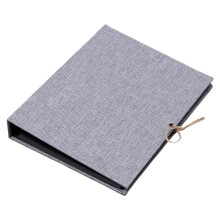 Elegant DIY Scrapbooks with Linen Cover 30 Page for-grey
