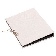 Elegant DIY Scrapbooks with Linen Cover 30 Page for-White