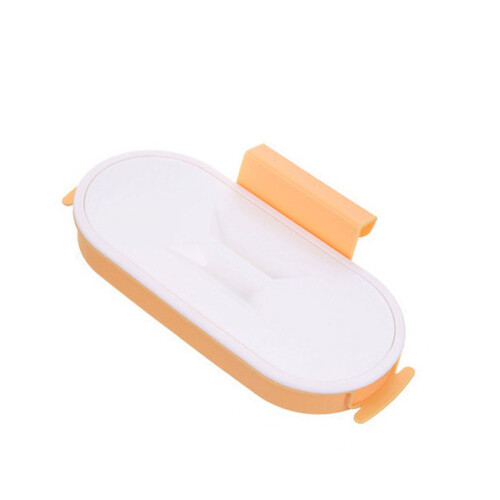 Portable Plastic Garbage Hanging Bag Kitchen Trash-Yellow