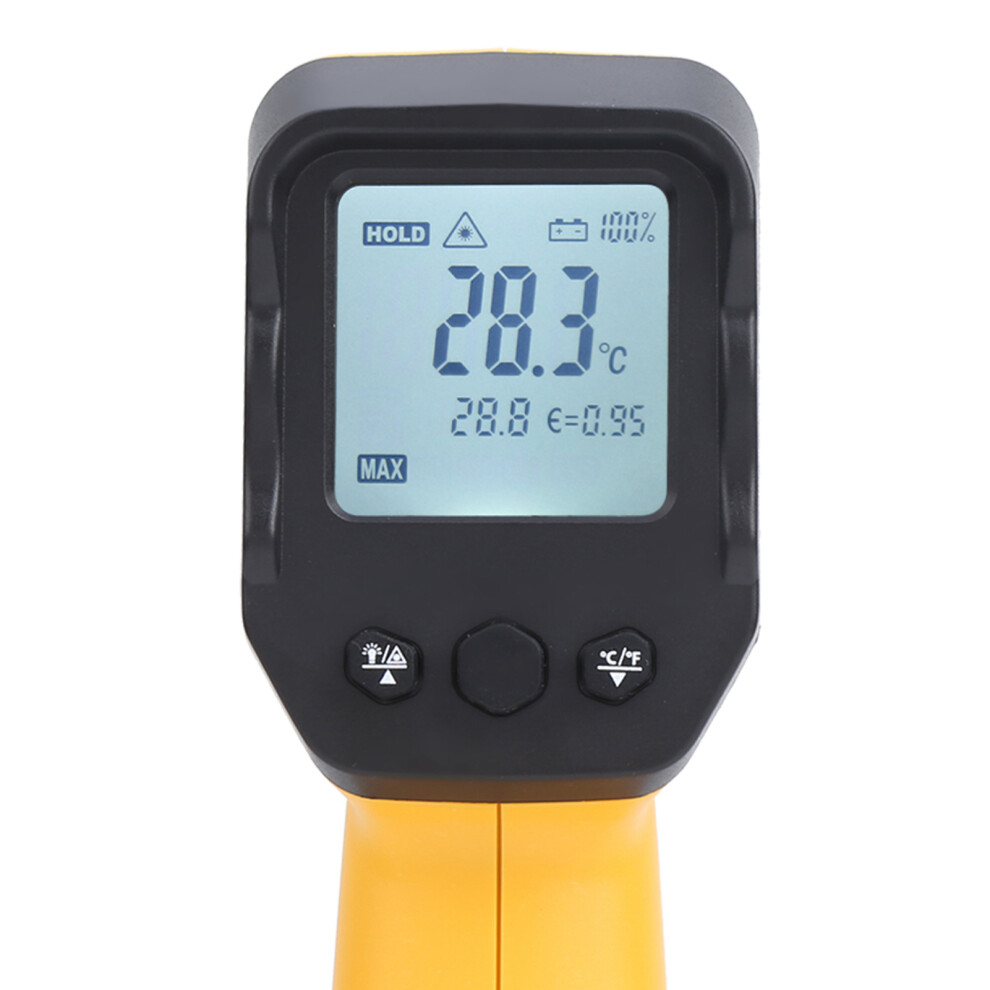 Dt8550e Infrared Thermometer 50-550, Digital Temp Meter, Abs, 109.5X173mm 4241360435811