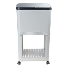 Compactly And Portable Trash Can Feet Wheel For Everyday-Grey C