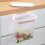 Garbage Bag Holder Kitchen Cupboard Hanging Garbage-Light  Blue 6
