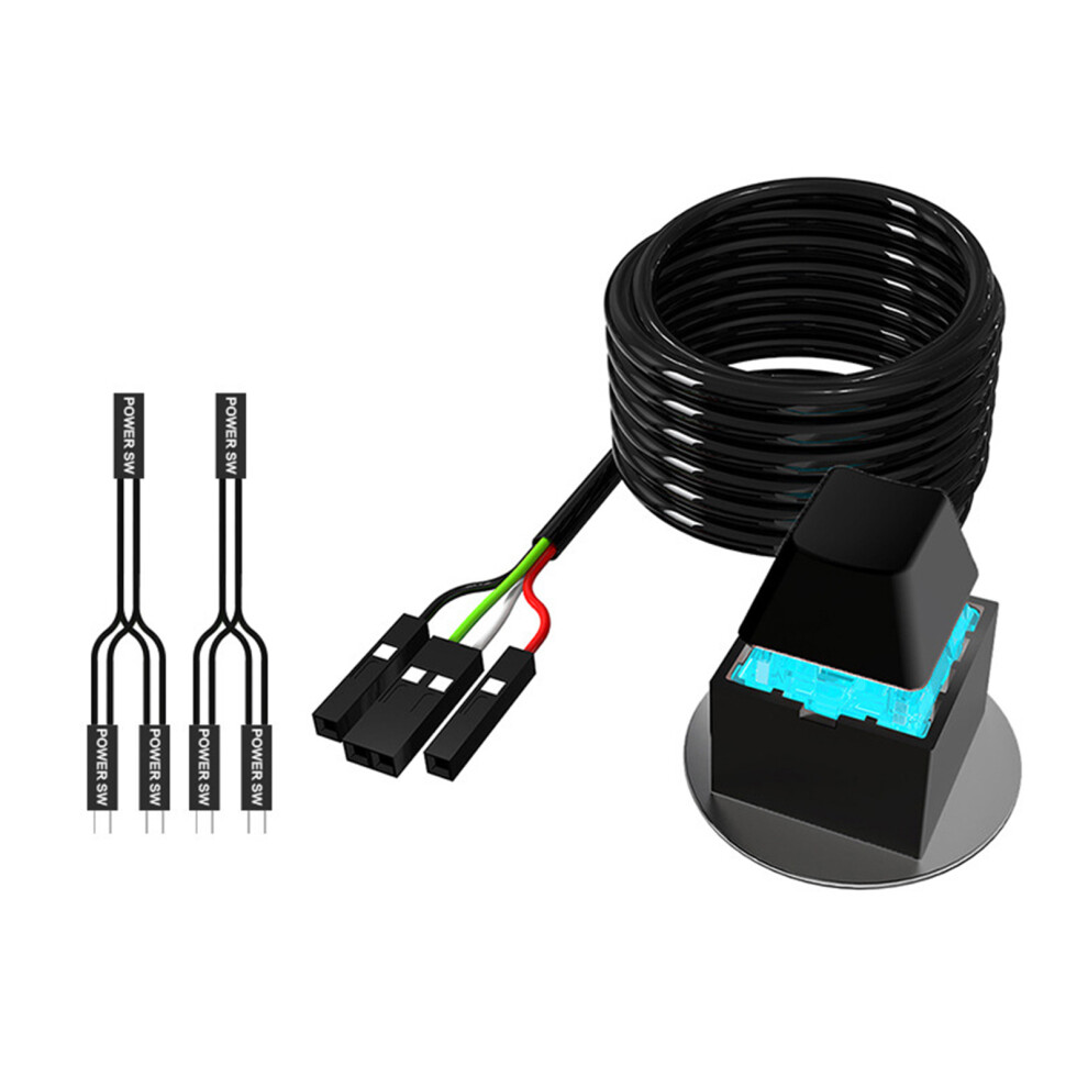 Pc External Power Switches Extension Cord Abs Material For-B 7696000278476