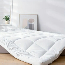 (Small Double (122 x 190 + 10 cm)) Hotel Quality Mattress Topper 10cm Deep Thick Single Small Double Double King Super King 10 cm mattresstopper