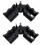 2pcs Black 2-in-1 Function Bevel Cutting Frame with Scale for Precision Cutting 1