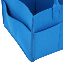 Baby-Windelorganizer Filztasche – Blau, 33cm x 22,5cm x 18cm