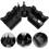 2pcs Black 2-in-1 Function Bevel Cutting Frame with Scale for Precision Cutting 3