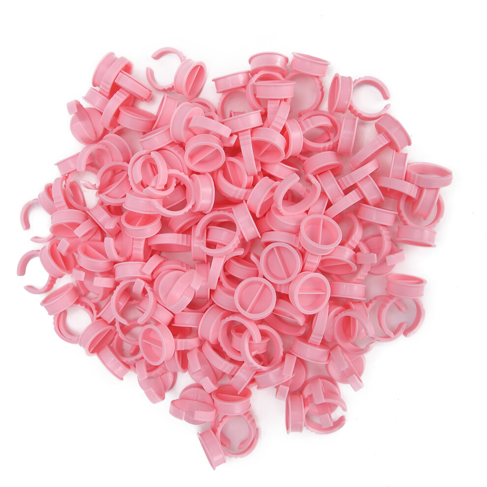 Pink 1000Pcs Disposable Tattoo Ink Ring Cups, 17Mm & 13Mm