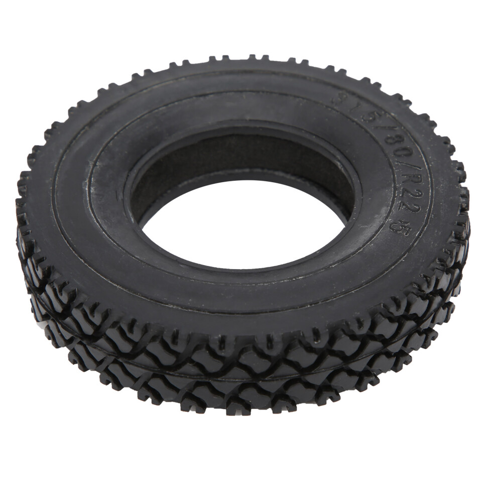 Heavy Duty 20Mm Rc Tyre With Shoe Sole Pattern For 1/14 Tamiya Tractor Truck Black 8241360449388