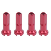 Upgrade Your Bike with GUB 100Pcs Aluminum Spoke Caps - Red Nipple Covers