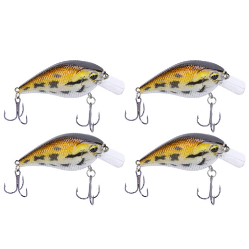 4 Stück Kunststoff-Minnow-Krankbait Köder 7cm 68g zum Angeln 1