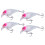 4 Stück Kunststoff Minnow Crank Rock Köder Baits 7cm für das Angeln 14