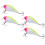 4 Stück Plastik-Minnow-Crankbait, 7 cm, 68 g Angelköder 15