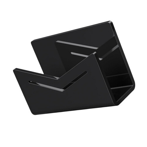 Modern Desktop Document Planner Mail Sorter With Multiple-Black