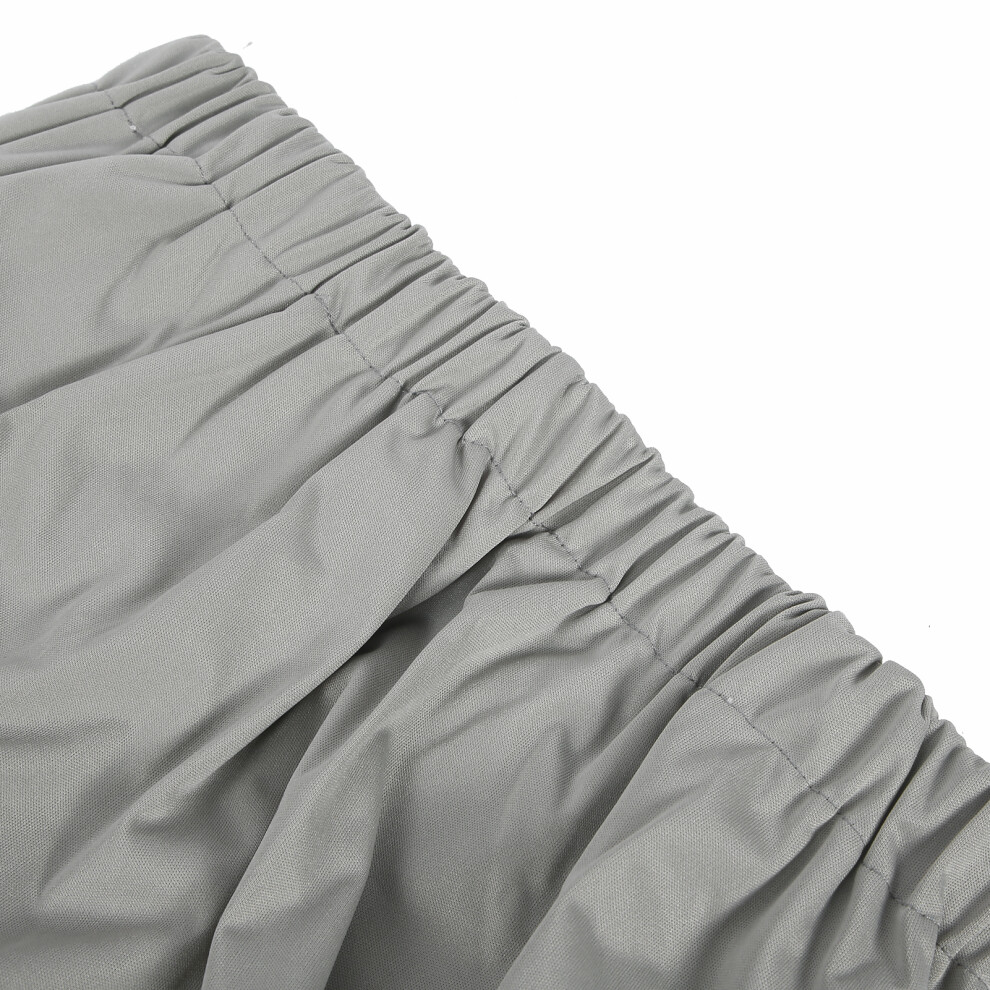 Gray Adjustable Washable Adult Diaper Reusable Incontinence Nappy Pants 501