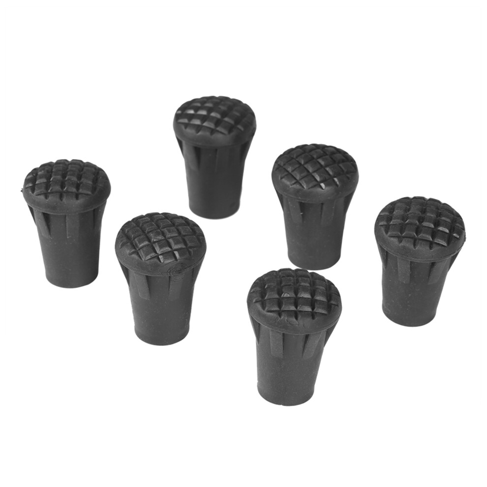 6pcs/set Replacement Trekking Hiking Pole Tip End Walking Stick Cover-image-OPC-PMXTPQK-NEW