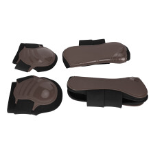 Horse Legguard PU Neoprene Buffer Brown M Size Protect & Buffer