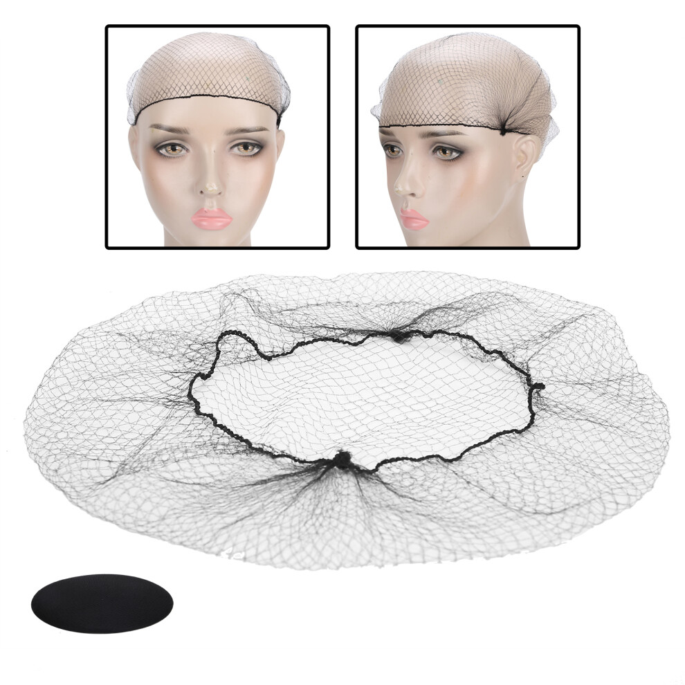 Unisex Disposable Nylon Wig Cap Hairnet Set - 144Pcs For Professional Styling