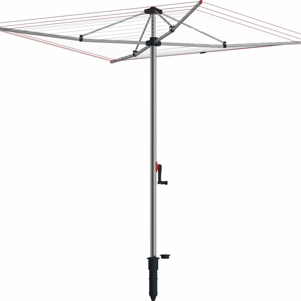 Vileda Supadry Hoist Rotary Dryer, 60M Silver