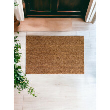 Natural Coco & Coir Door Mat Indoor & Outdoor Eco-Friendly Coir Indoor Mat Premium Quality Non-Slip Entrance Welcome Mat Front Door Doormat Latex