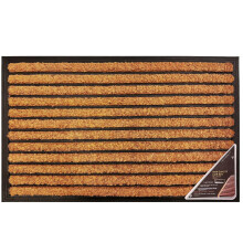 LSC Bliss Coir Door Mat Heavy Duty Floor Mat Non Slip Indoor Outdoor Mat Machine Washable Doormats Shoe Scrapper Removes Grass & Dirt for Front Door,