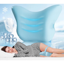 Hydomi Orthopaedic Knee Pillow for Side Sleepers | Premium Memory Foam Leg Support Cushion with Cooling Cover for Sleeping | Adjustable Strap for