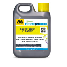 FILA Surface Care Solutions, DETERDEK PRO, Cement Remover and Brick Acid Cleaner, Efflorescence Remover, Strong Patio Cleaner, Ideal for Porcelain