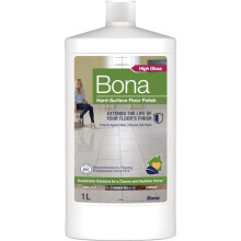 Bona Hard-Surface Floor Polish, Gloss, 1 Litre