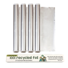 Eco Green Living Aluminium Tin Foil 10m x 30cm, Extra Thick, Strong Kitchen Foil Roll for Cooking, Grilling and Food Wrapping, Non Stick Foil with