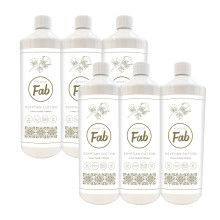 Fabulosa House of Fab Luxury Fragranced Antibacterial Laundry Cleanser and Fabric Softener, Premium Laundry Sanitiser and Freshener, 120 Washes, 1L, 6