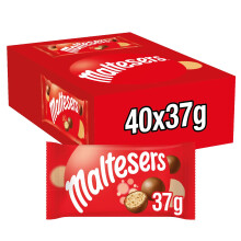 Maltesers Standard Bag, 37 g - Pack of 40 Chocolate